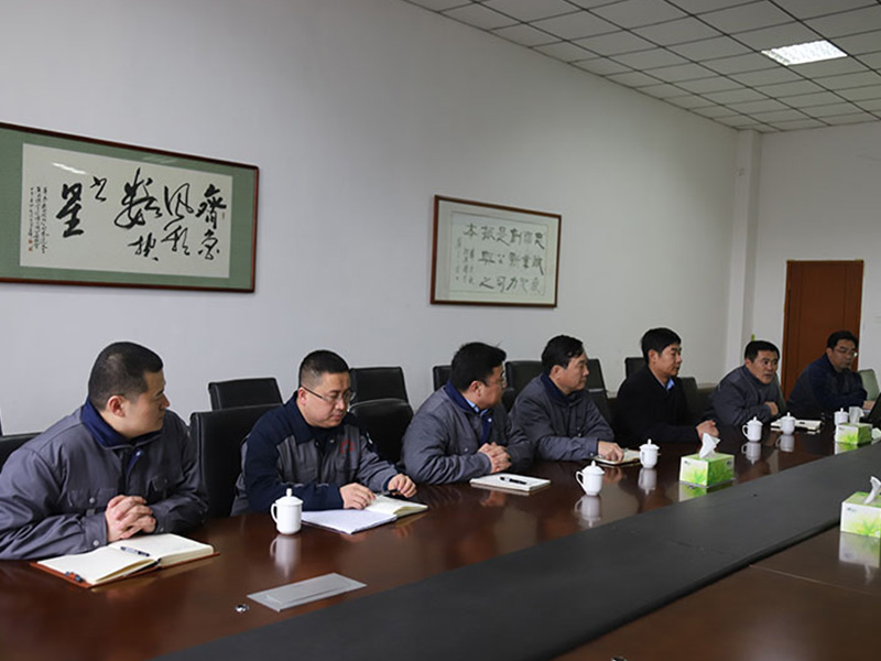 威海經(jīng)技區(qū)工委書記、管委主任呂曉東到公司調(diào)研